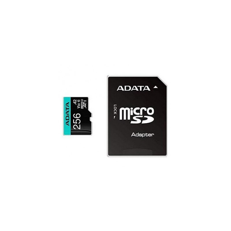 Micro Secure Digital ADATA AUSDX256GUI3V30SA2-RA1