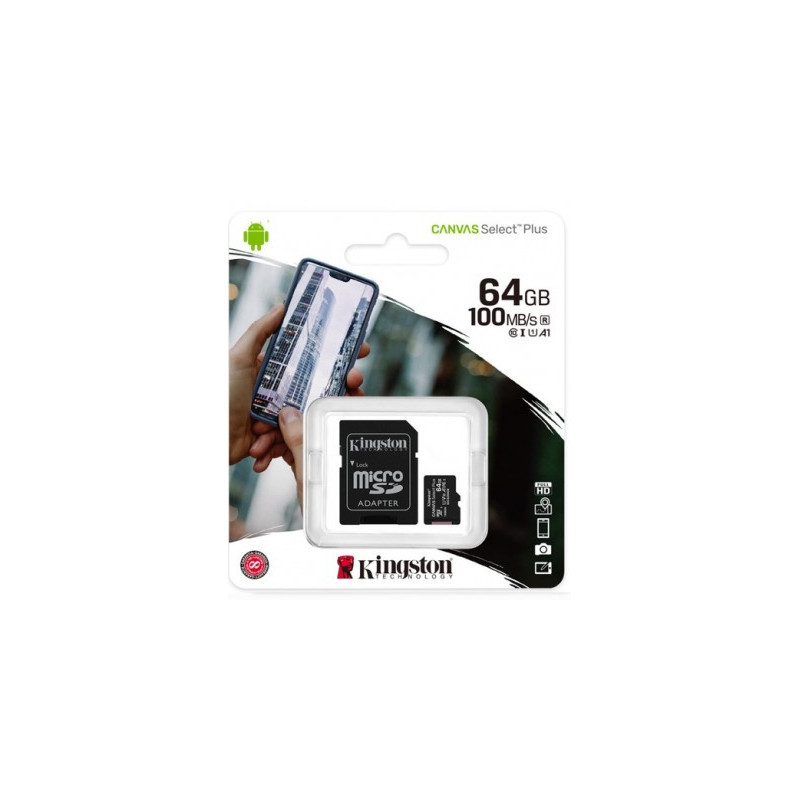 MICRO SD Kingston Technology CANVAS SELECT PLUS