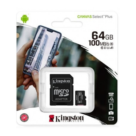 MICRO SD Kingston Technology CANVAS SELECT PLUS